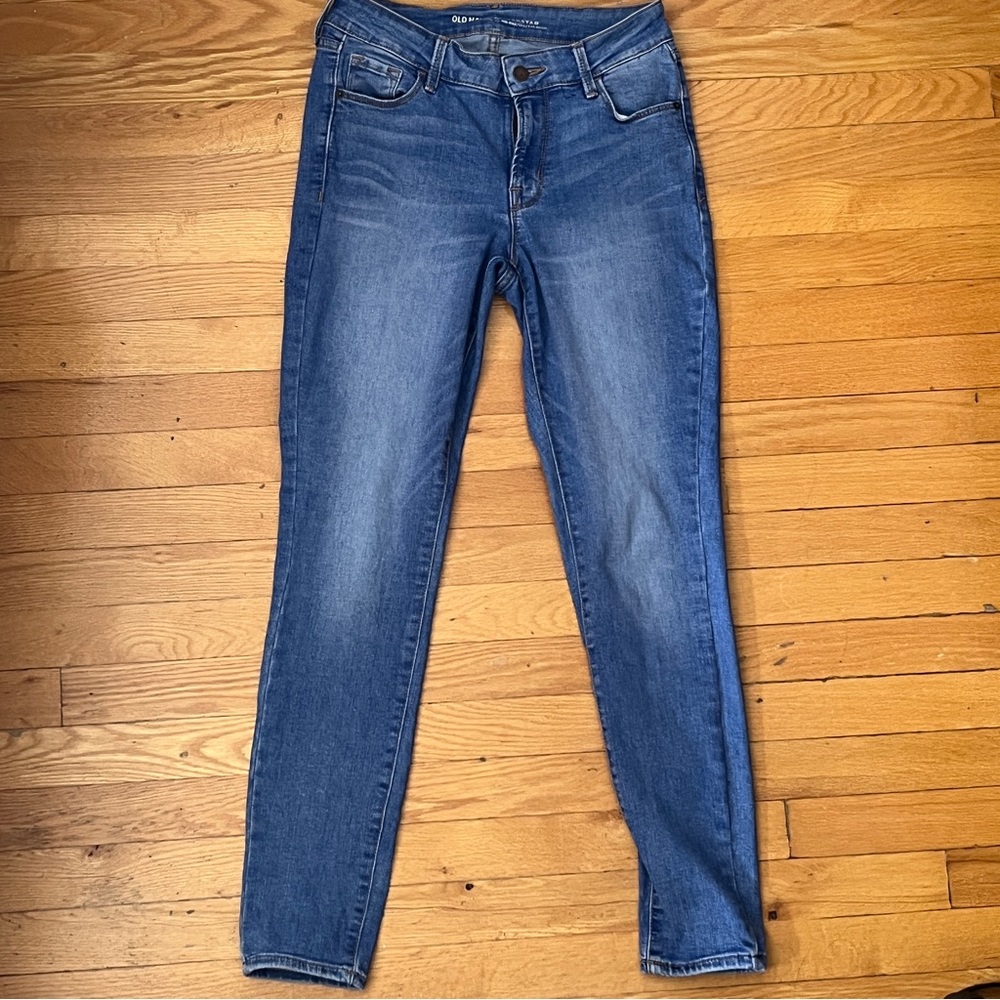 Vibrant Blue skinny jeans